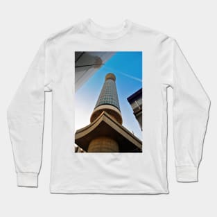 BT Post Office Tower Fitzrovia London England Long Sleeve T-Shirt